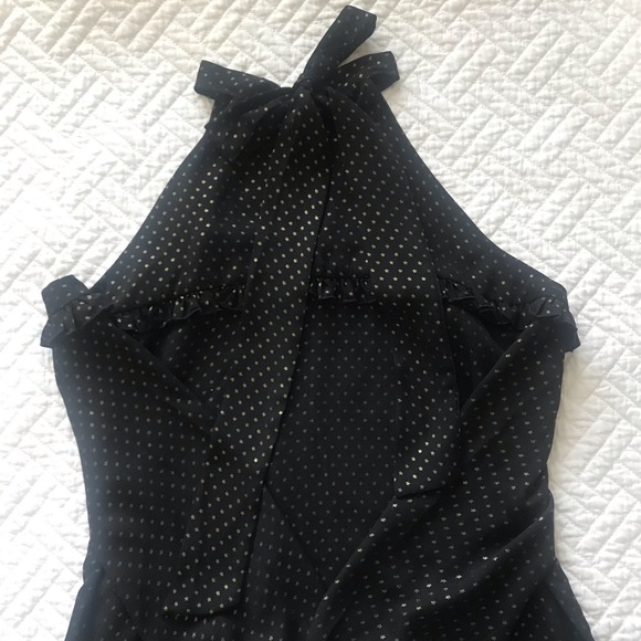 Supply and Demand Gold Star Cold Shoulder Top - Picture 3 of 6